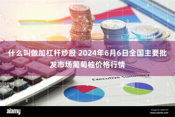 什么叫做加杠杆炒股 2024年6月6日全国主要批发市场葡萄柚价格行情