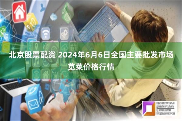 北京股票配资 2024年6月6日全国主要批发市场苋菜价格行情