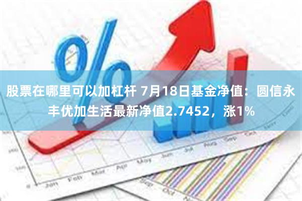 股票在哪里可以加杠杆 7月18日基金净值：圆信永丰优加生